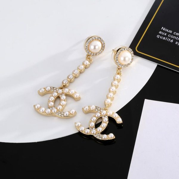 réplica,joyas,joyería,1:1,replica,fake,lujo,barato pendientes chanel