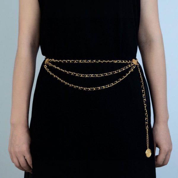 réplica,joyas,joyería,1:1,replica,fake,lujo,barato Cadena de cintura Chanel
