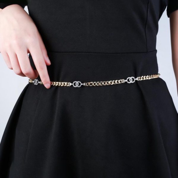 réplica,joyas,joyería,1:1,replica,fake,lujo,barato Cadena de cintura Chanel