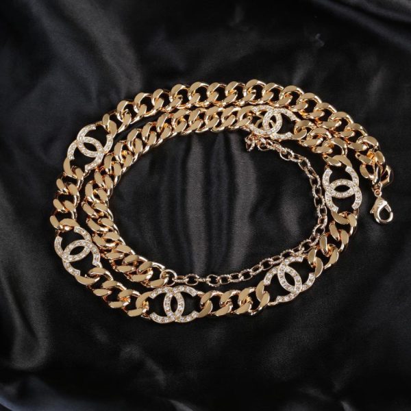 réplica,joyas,joyería,1:1,replica,fake,lujo,barato Chanel amor cadena de cintura