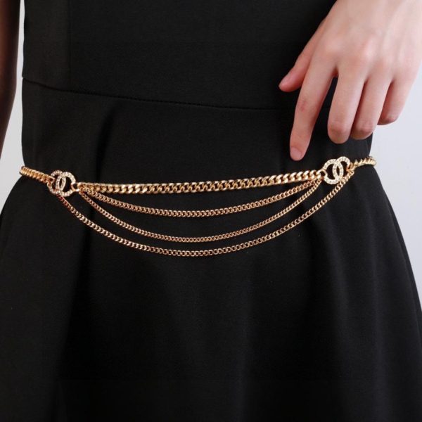 réplica,joyas,joyería,1:1,replica,fake,lujo,barato Cadena de cintura Chanel