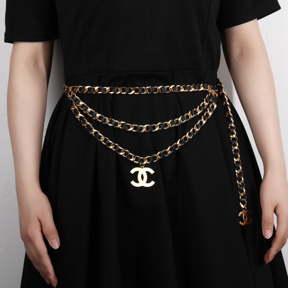 réplica,joyas,joyería,1:1,replica,fake,lujo,barato réplica,joyas,joyería,1:1,replica,fake,lujo,barato Cadena de cintura Chanel