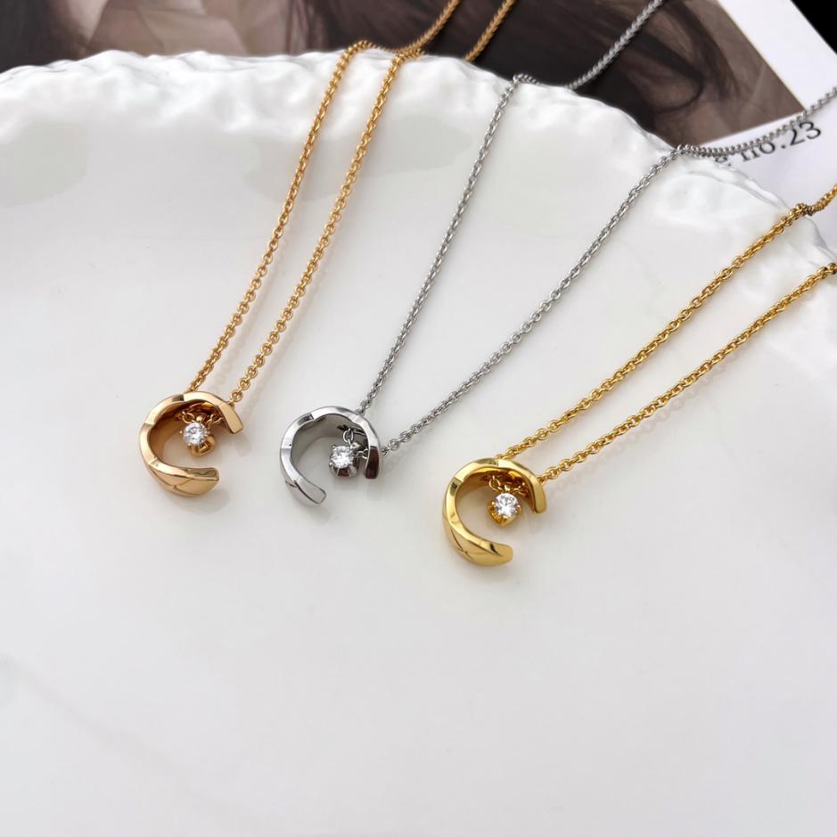 réplica,joyas,joyería,1:1,replica,fake,lujo,barato réplica,joyas,joyería,1:1,replica,fake,lujo,barato Chanel Collar CocoCRUSH con rombos y diamantes