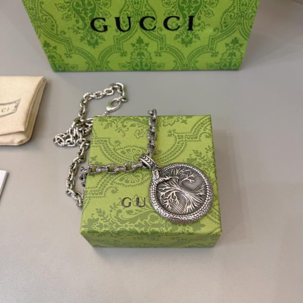 réplica,joyas,joyería,1:1,replica,fake,lujo,barato collar gucci