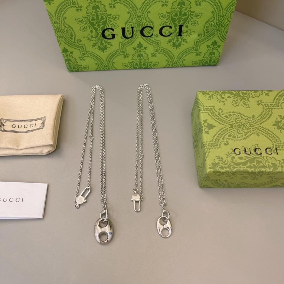 réplica,joyas,joyería,1:1,replica,fake,lujo,barato collar gucci
