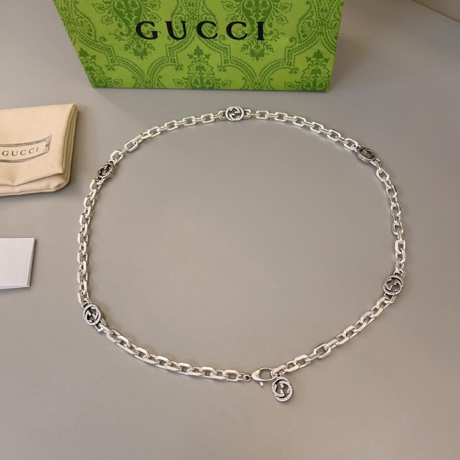 réplica,joyas,joyería,1:1,replica,fake,lujo,barato collar gucci