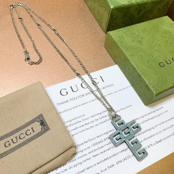 réplica,joyas,joyería,1:1,replica,fake,lujo,barato Collar Gucci Bosque de la ira