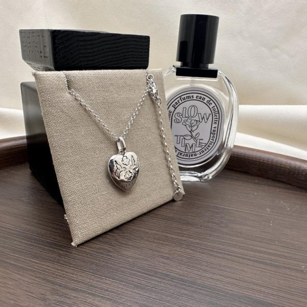 réplica,joyas,joyería,1:1,replica,fake,lujo,barato Collar Gucci Love intrépido