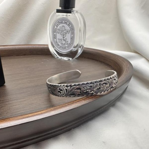 réplica,joyas,joyería,1:1,replica,fake,lujo,barato pulsera gucci con cabeza de tigre