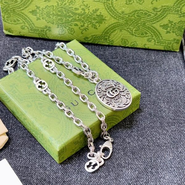 réplica,joyas,joyería,1:1,replica,fake,lujo,barato Collar Gucci Bosque de la ira