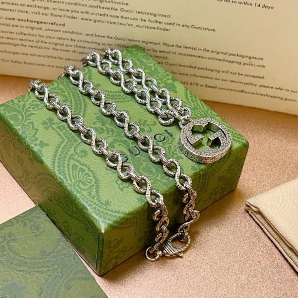 réplica,joyas,joyería,1:1,replica,fake,lujo,barato Collar Gucci Bosque de la ira