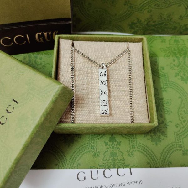 réplica,joyas,joyería,1:1,replica,fake,lujo,barato Collar Gucci con colgante de corazón