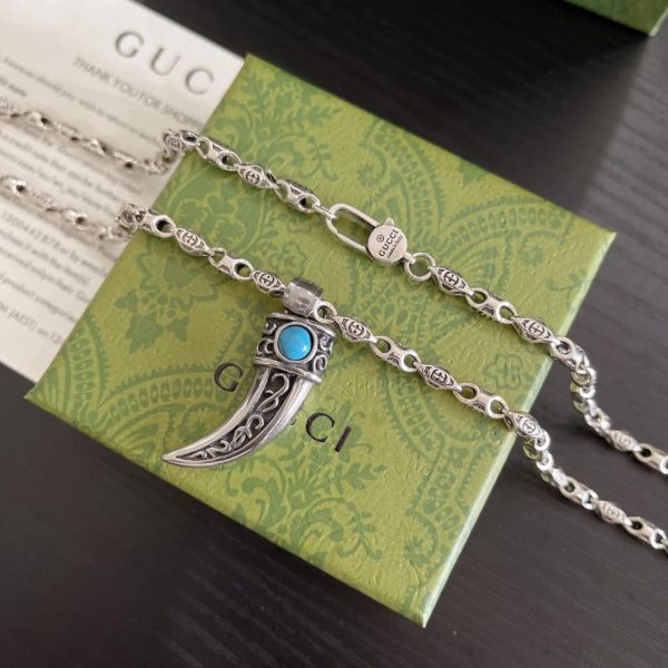 réplica,joyas,joyería,1:1,replica,fake,lujo,barato collar gucci