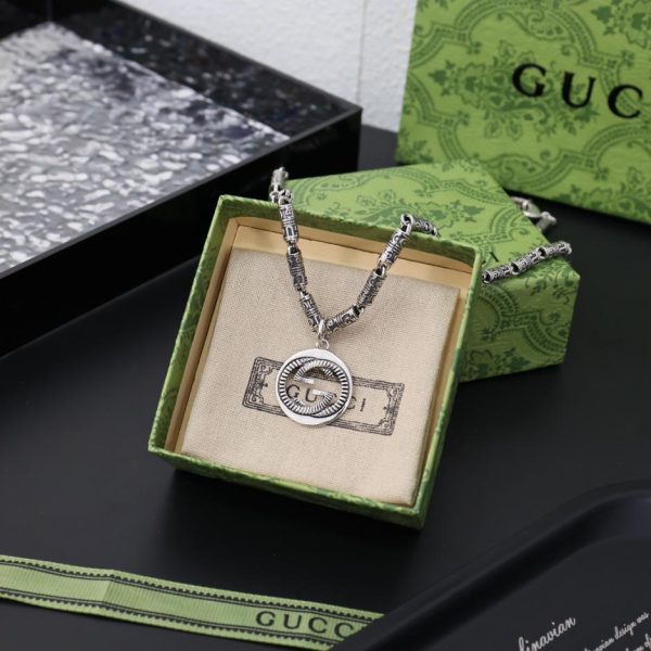 réplica,joyas,joyería,1:1,replica,fake,lujo,barato collar gucci