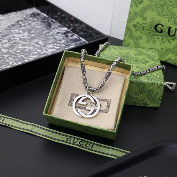 réplica,joyas,joyería,1:1,replica,fake,lujo,barato collar gucci
