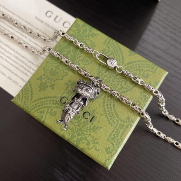réplica,joyas,joyería,1:1,replica,fake,lujo,barato collar gucci