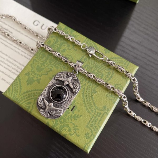réplica,joyas,joyería,1:1,replica,fake,lujo,barato collar gucci