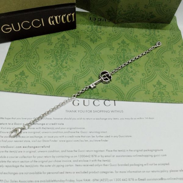réplica,joyas,joyería,1:1,replica,fake,lujo,barato Diseño de pulsera Gucci.