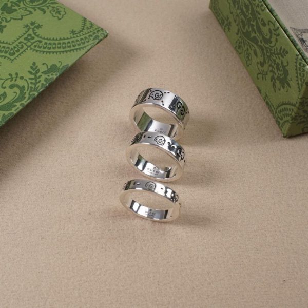 réplica,joyas,joyería,1:1,replica,fake,lujo,barato Pulsera Gucci doble g entrelazada verde