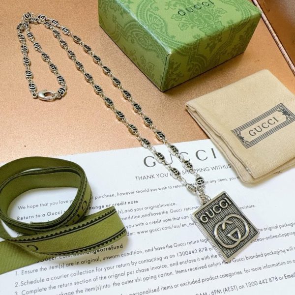 réplica,joyas,joyería,1:1,replica,fake,lujo,barato Collar Gucci Bosque de la ira