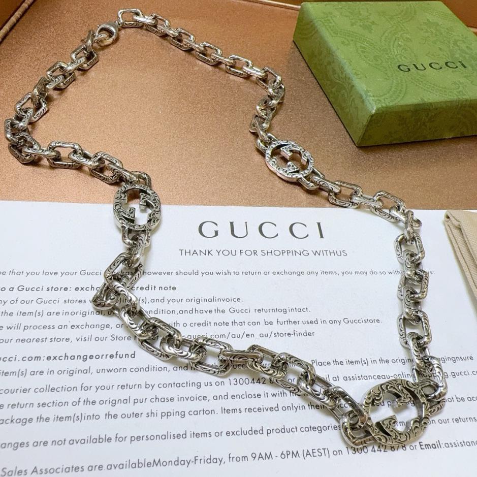 réplica,joyas,joyería,1:1,replica,fake,lujo,barato réplica,joyas,joyería,1:1,replica,fake,lujo,barato Collar Gucci Bosque de la ira
