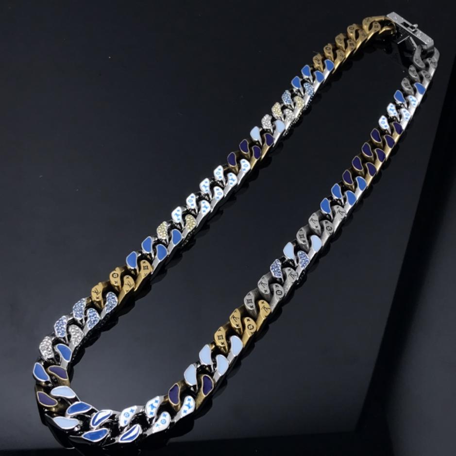 réplica,joyas,joyería,1:1,replica,fake,lujo,barato Collar Serie Macaron Cubano LOUIS VUITTON