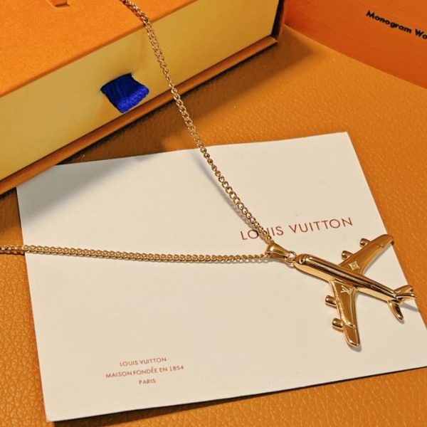 réplica,joyas,joyería,1:1,replica,fake,lujo,barato Collar con monograma de LOUIS VUITTON para hombre