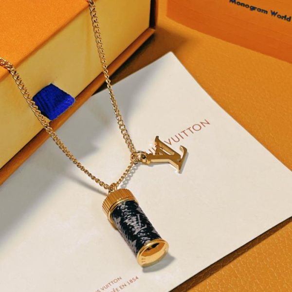 réplica,joyas,joyería,1:1,replica,fake,lujo,barato Collar accesorio LOUIS VUITTON ECLIPSE