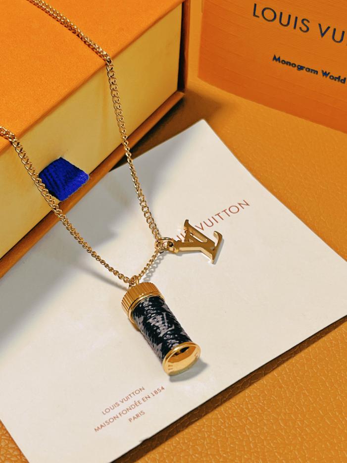 réplica,joyas,joyería,1:1,replica,fake,lujo,barato Collar accesorio LOUIS VUITTON ECLIPSE