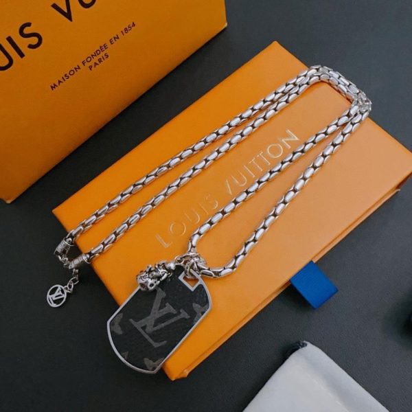 réplica,joyas,joyería,1:1,replica,fake,lujo,barato Collar LOUIS VUITTON