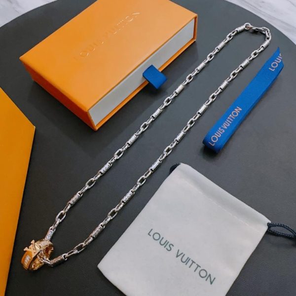 réplica,joyas,joyería,1:1,replica,fake,lujo,barato Collar LOUIS VUITTON