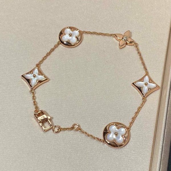 réplica,joyas,joyería,1:1,replica,fake,lujo,barato Pulsera LOUIS VUITTON con flores