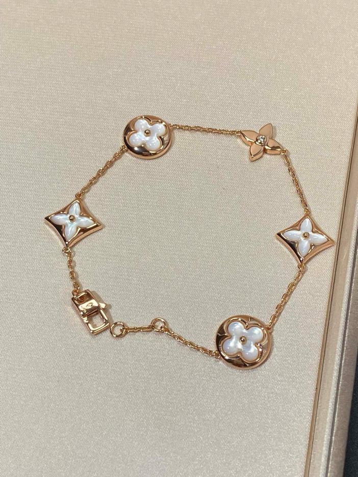 réplica,joyas,joyería,1:1,replica,fake,lujo,barato réplica,joyas,joyería,1:1,replica,fake,lujo,barato Pulsera LOUIS VUITTON con flores