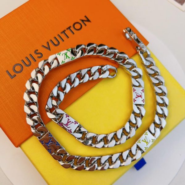 réplica,joyas,joyería,1:1,replica,fake,lujo,barato Collar LOUIS VUITTON MONOGRAMA ATADO