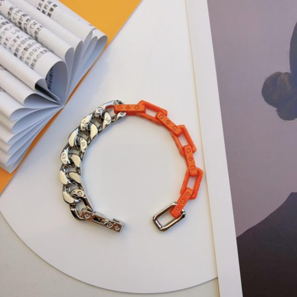 réplica,joyas,joyería,1:1,replica,fake,lujo,barato Pulsera de cadena LOUIS VUITTON Damier