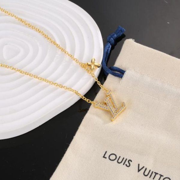 réplica,joyas,joyería,1:1,replica,fake,lujo,barato Conjunto de collar y pendientes LOUIS VUITTON