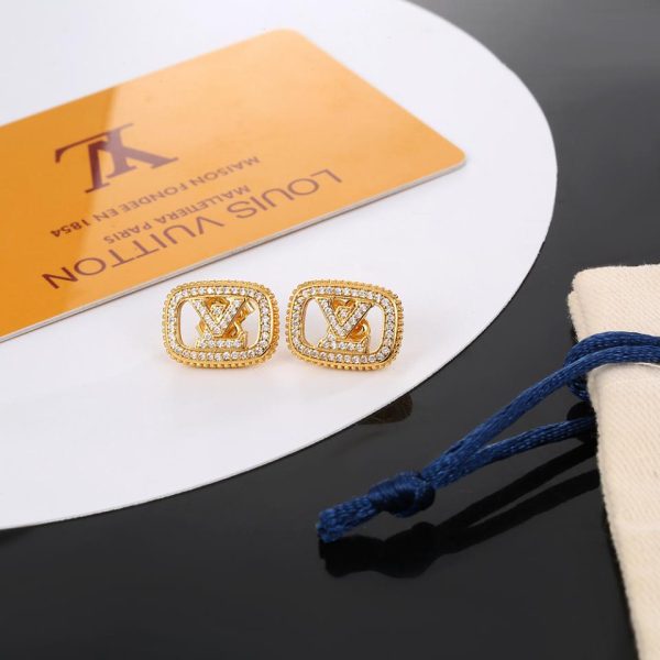 réplica,joyas,joyería,1:1,replica,fake,lujo,barato LOUIS VUITTON letras doradas
