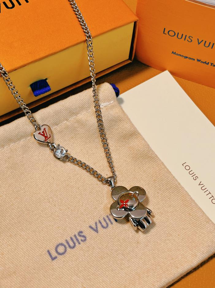 réplica,joyas,joyería,1:1,replica,fake,lujo,barato réplica,joyas,joyería,1:1,replica,fake,lujo,barato Collar LOUIS VUITTON Love Vivienne