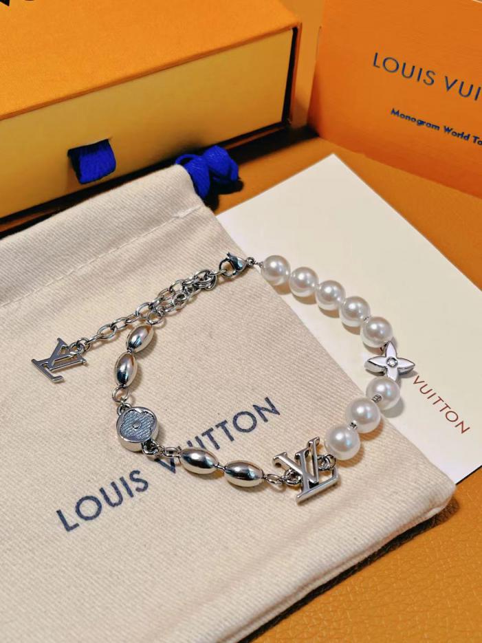 réplica,joyas,joyería,1:1,replica,fake,lujo,barato réplica,joyas,joyería,1:1,replica,fake,lujo,barato PULSERA FUSIÓN DE PERLAS LOUIS VUITTON