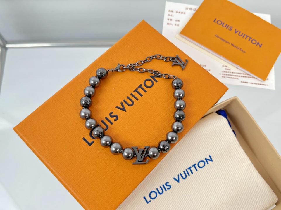 réplica,joyas,joyería,1:1,replica,fake,lujo,barato réplica,joyas,joyería,1:1,replica,fake,lujo,barato Pulsera de perlas LOUIS VUITTON