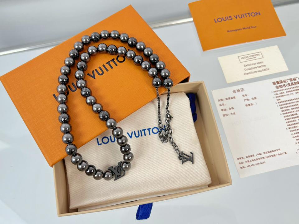 réplica,joyas,joyería,1:1,replica,fake,lujo,barato réplica,joyas,joyería,1:1,replica,fake,lujo,barato Pulsera de perlas LOUIS VUITTON