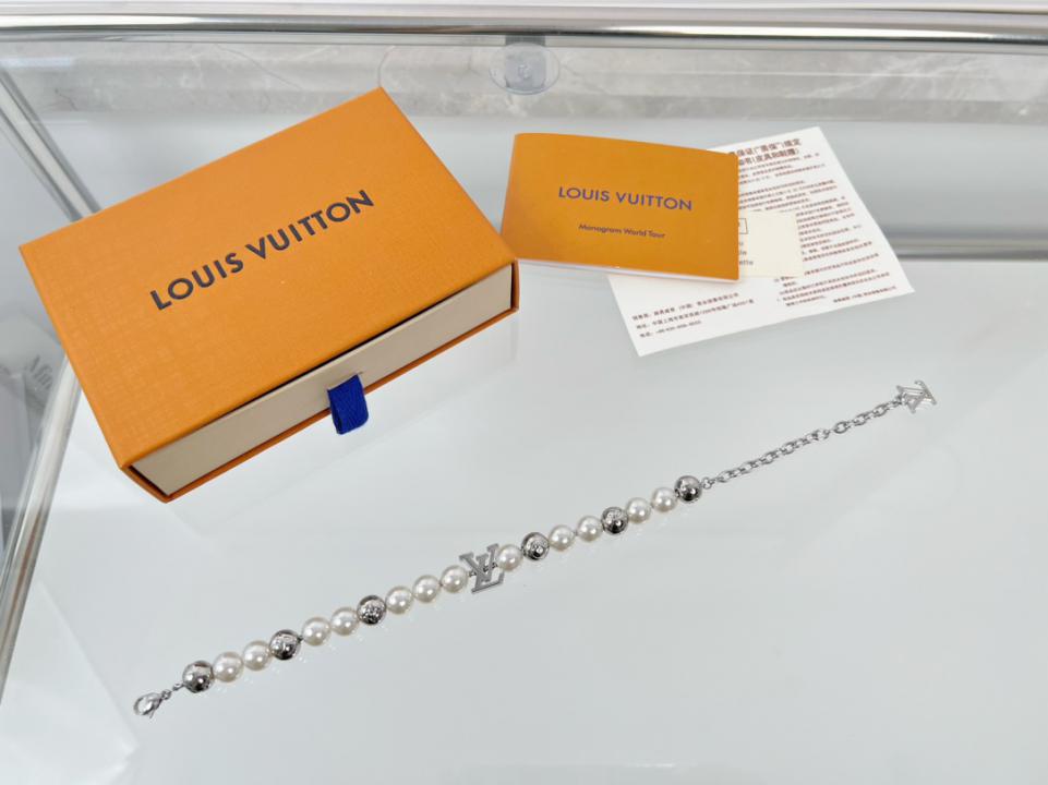 réplica,joyas,joyería,1:1,replica,fake,lujo,barato réplica,joyas,joyería,1:1,replica,fake,lujo,barato Pulsera de perlas LOUIS VUITTON