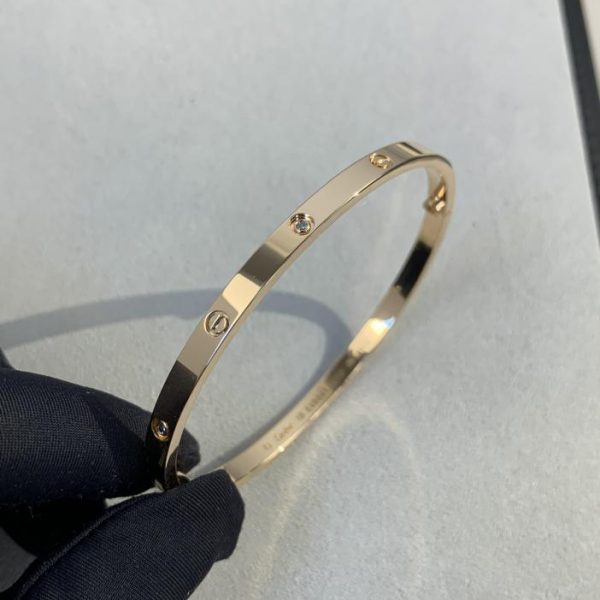réplica,joyas,joyería,1:1,replica,fake,lujo,barato Collar clásico con doble anillo de diamantes de Cartier
