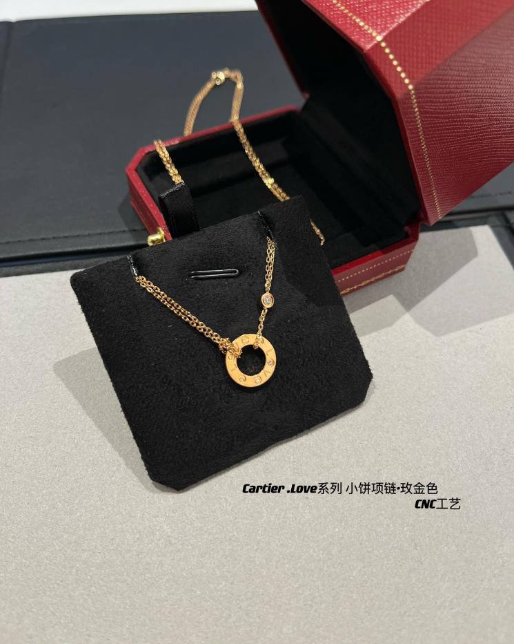 réplica,joyas,joyería,1:1,replica,fake,lujo,barato Collar de pastel serie Cartier Love