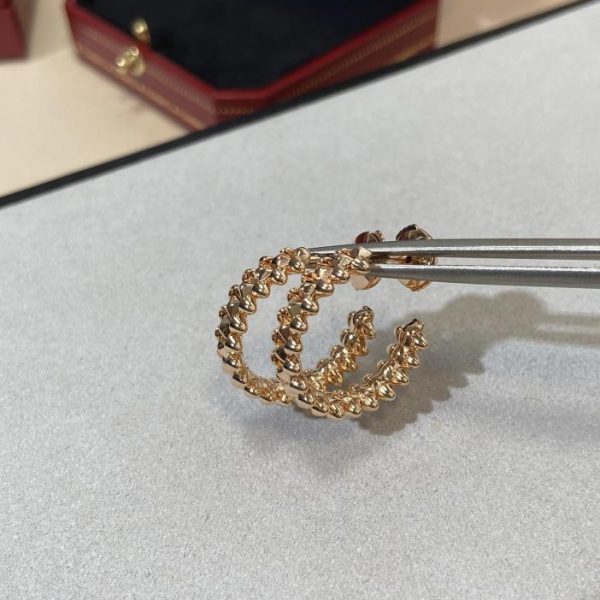 réplica,joyas,joyería,1:1,replica,fake,lujo,barato Pendientes con elemento de remache Cartier