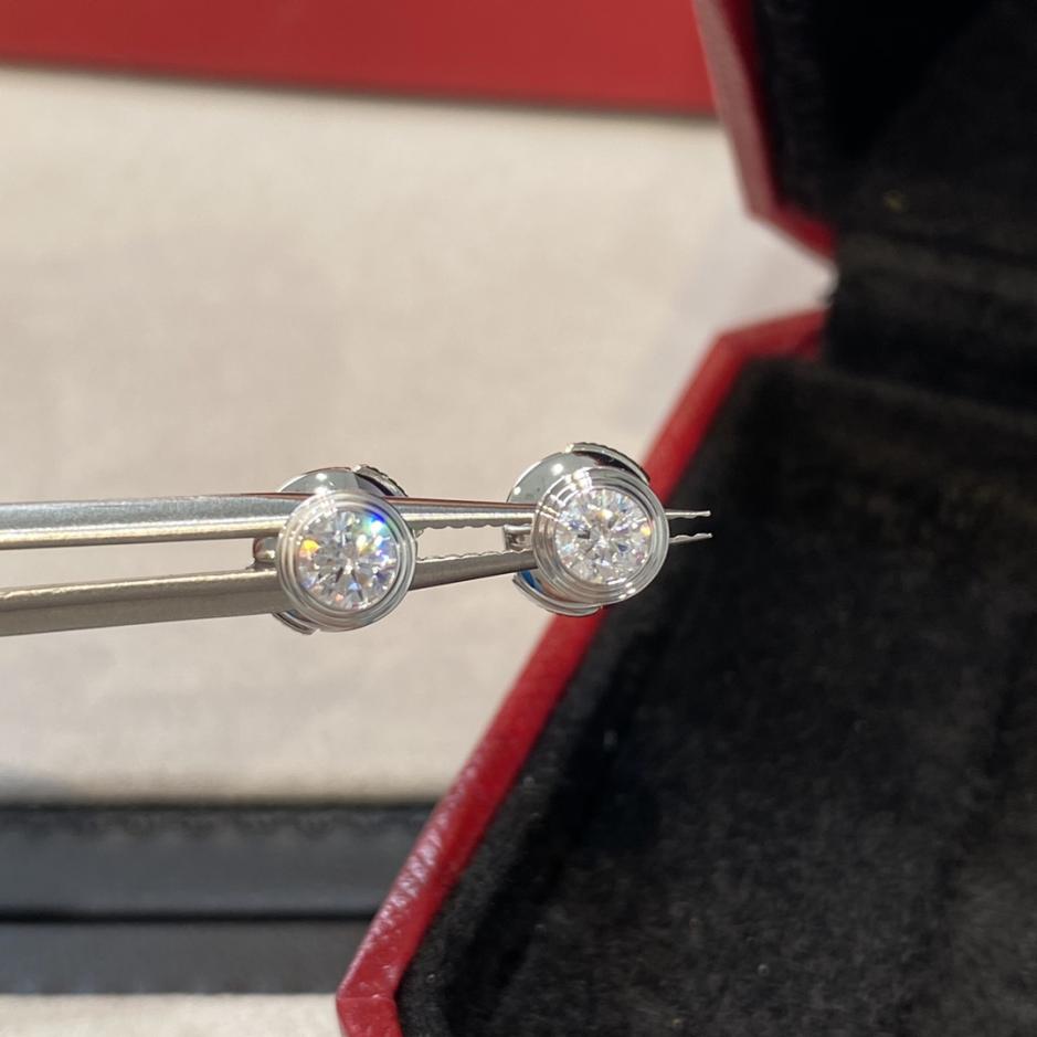 réplica,joyas,joyería,1:1,replica,fake,lujo,barato Pendientes solitarios Cartier