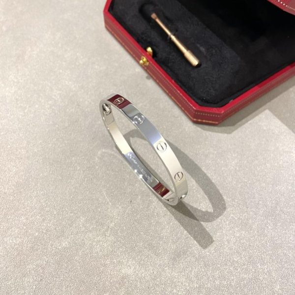 réplica,joyas,joyería,1:1,replica,fake,lujo,barato Brazalete ancho Cartier sin diamantes
