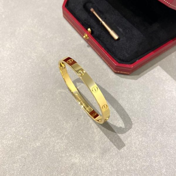 réplica,joyas,joyería,1:1,replica,fake,lujo,barato Brazalete estrecho sin diamantes con remaches serie Clash de Cartier