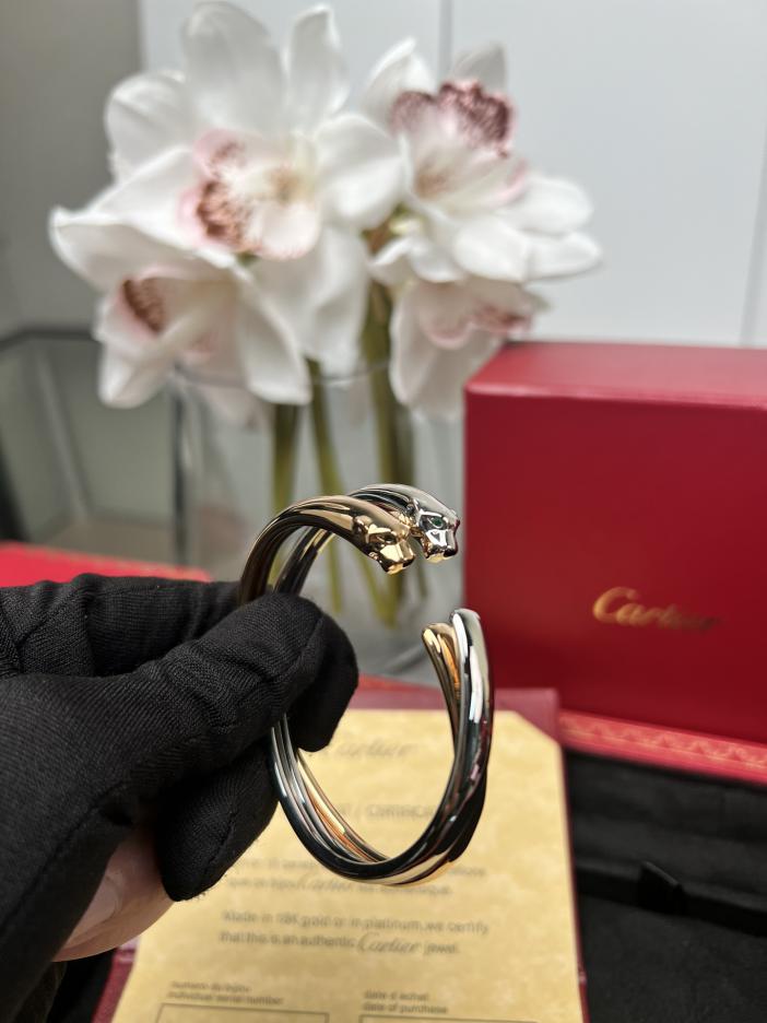 réplica,joyas,joyería,1:1,replica,fake,lujo,barato réplica,joyas,joyería,1:1,replica,fake,lujo,barato Cartier Panthère de Carter Pulsera de guepardo