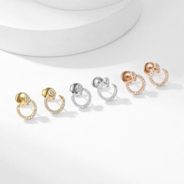 réplica,joyas,joyería,1:1,replica,fake,lujo,barato Pendientes Cartier serie uñas